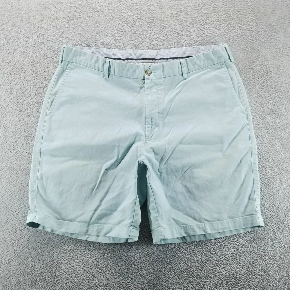Peter Millar Shorts Mens 38 Blue Chinos Pima Cotton Twill 8